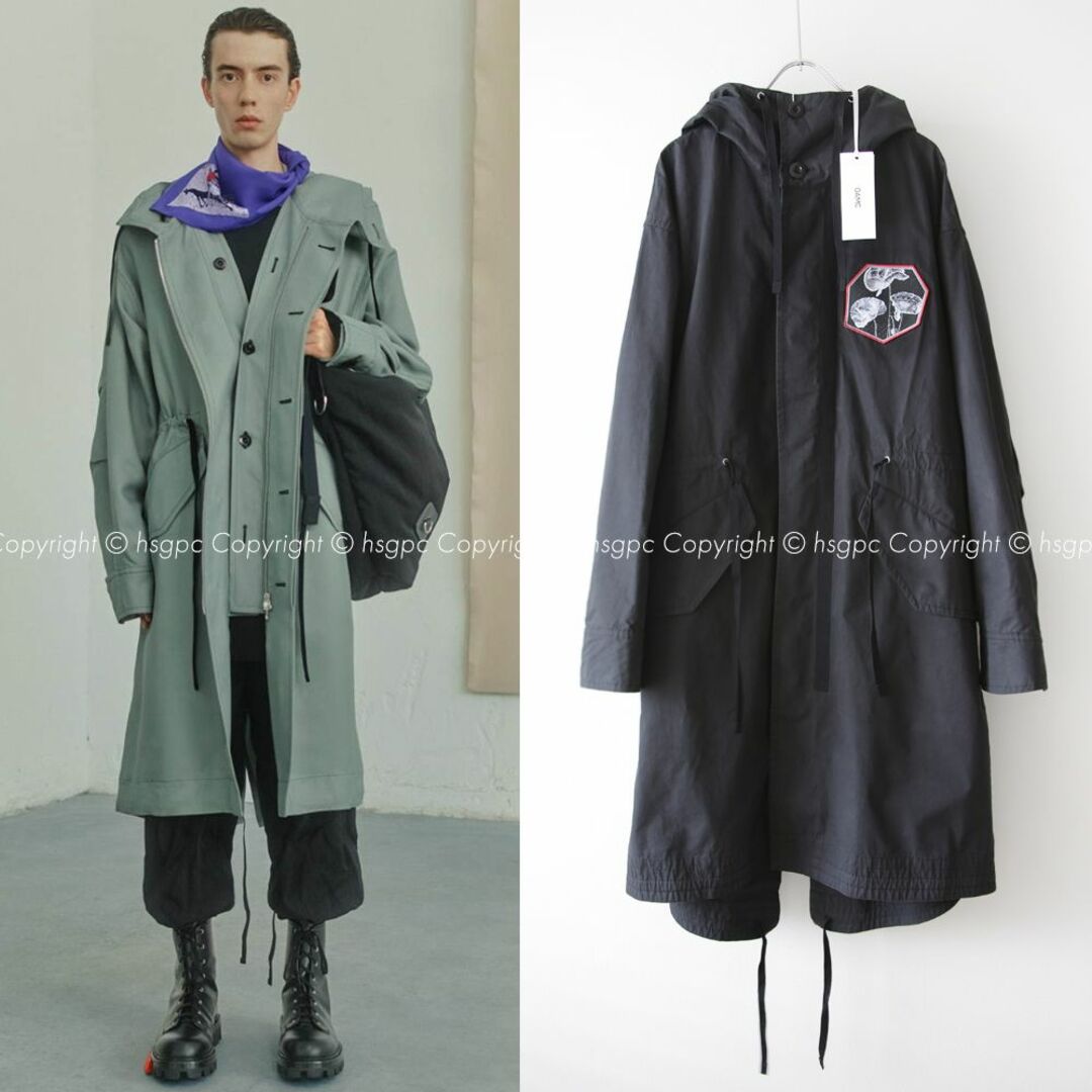 OAMC - 【定価29万】OAMC ワッペン フィッシュテールパーカー モッズ