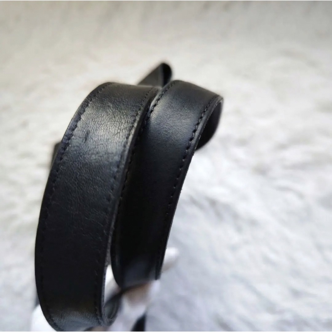【美品】ヒロフ イタリアンレザー トート 黒 (内側スエード)