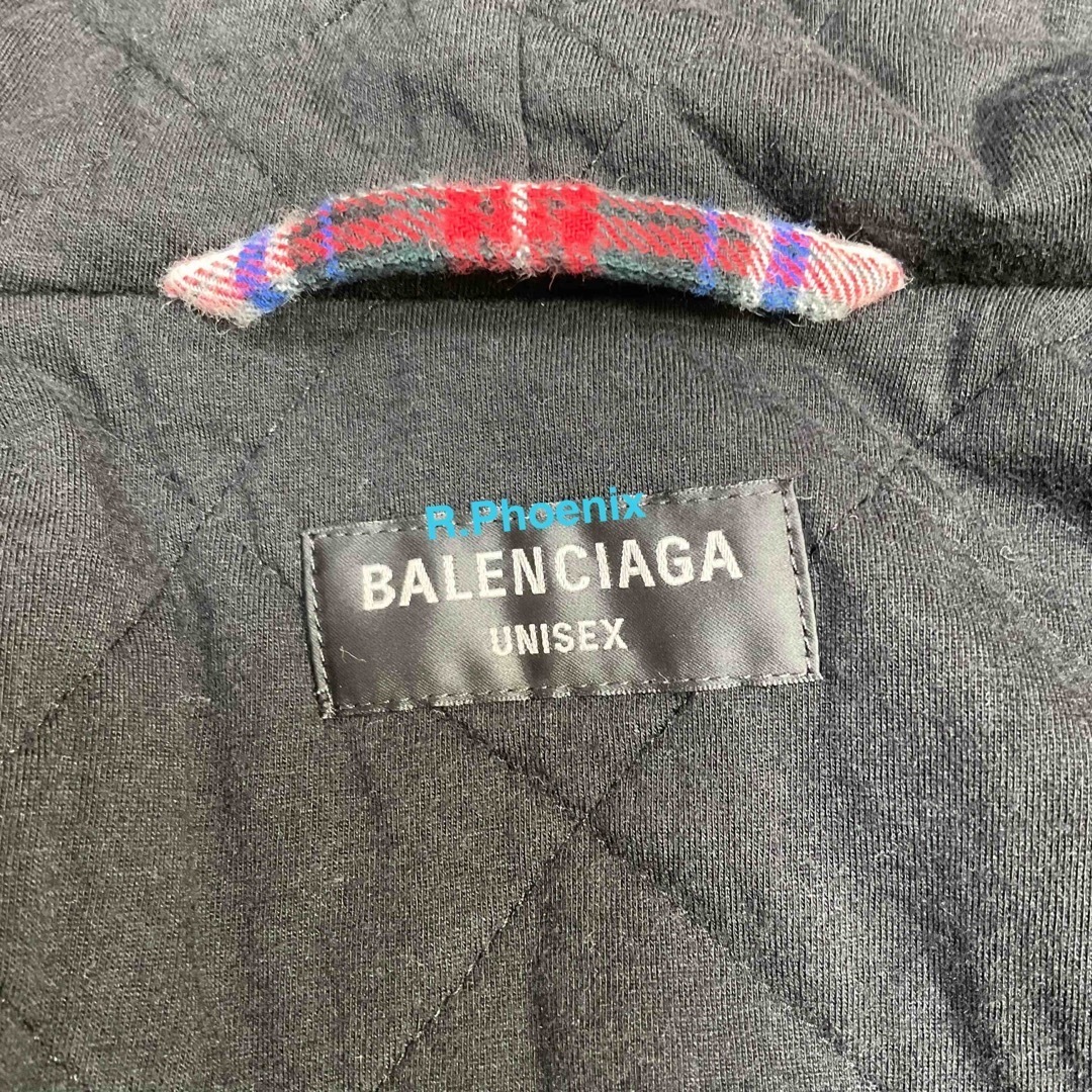 Balenciaga - BALENCIAGA Check Flannel Bleached Shirtの通販 by R ...