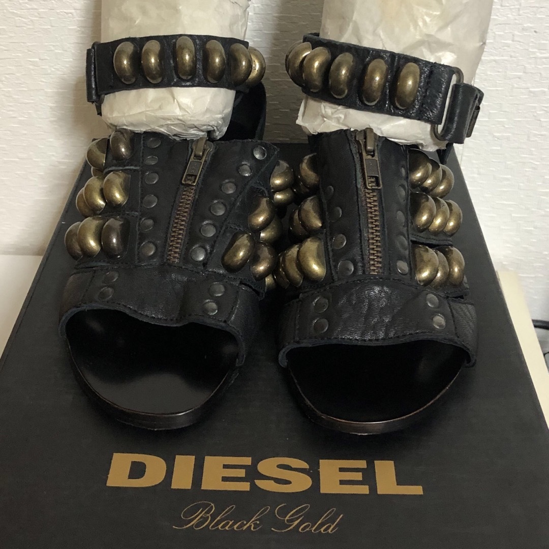 DIESEL(ディーゼル)の☆DIESEL スタッズサンダル☆ レディースの靴/シューズ(サンダル)の商品写真