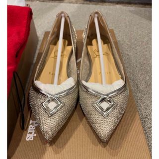 クリスチャンルブタン(Christian Louboutin)の美品　Christian Louboutin ルブタン　フラット　35 22cm(バレエシューズ)