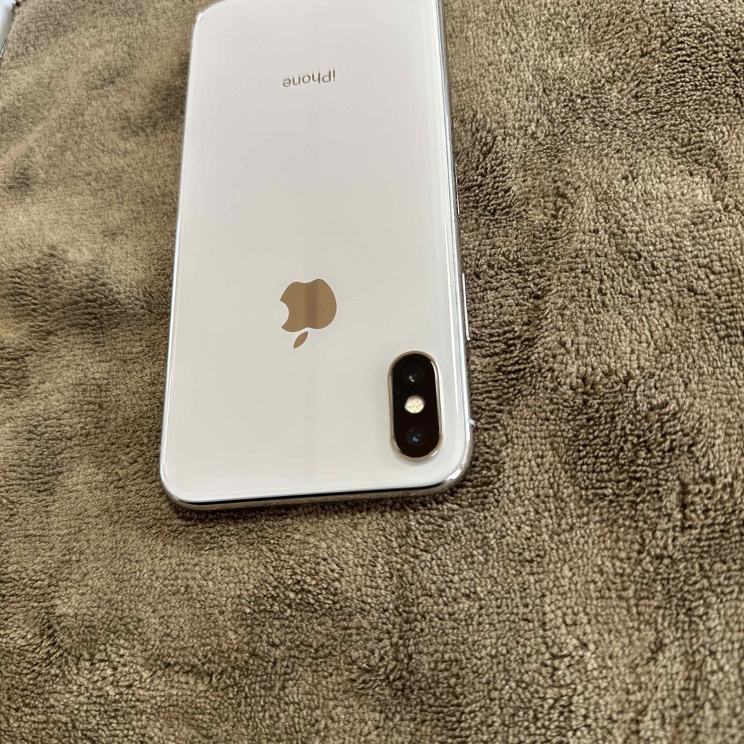 iPhone X Silver 64g SIMフリー　ジャンク品