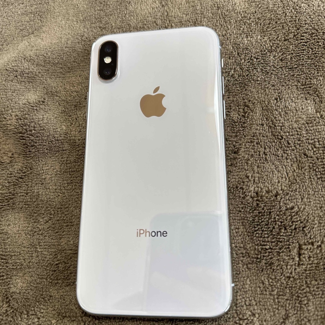 iPhoneX 64GB シルバー 本体