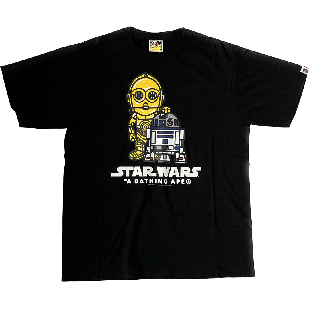 ベイシングエイプBape x Star Wars Tee L スターウォーズ