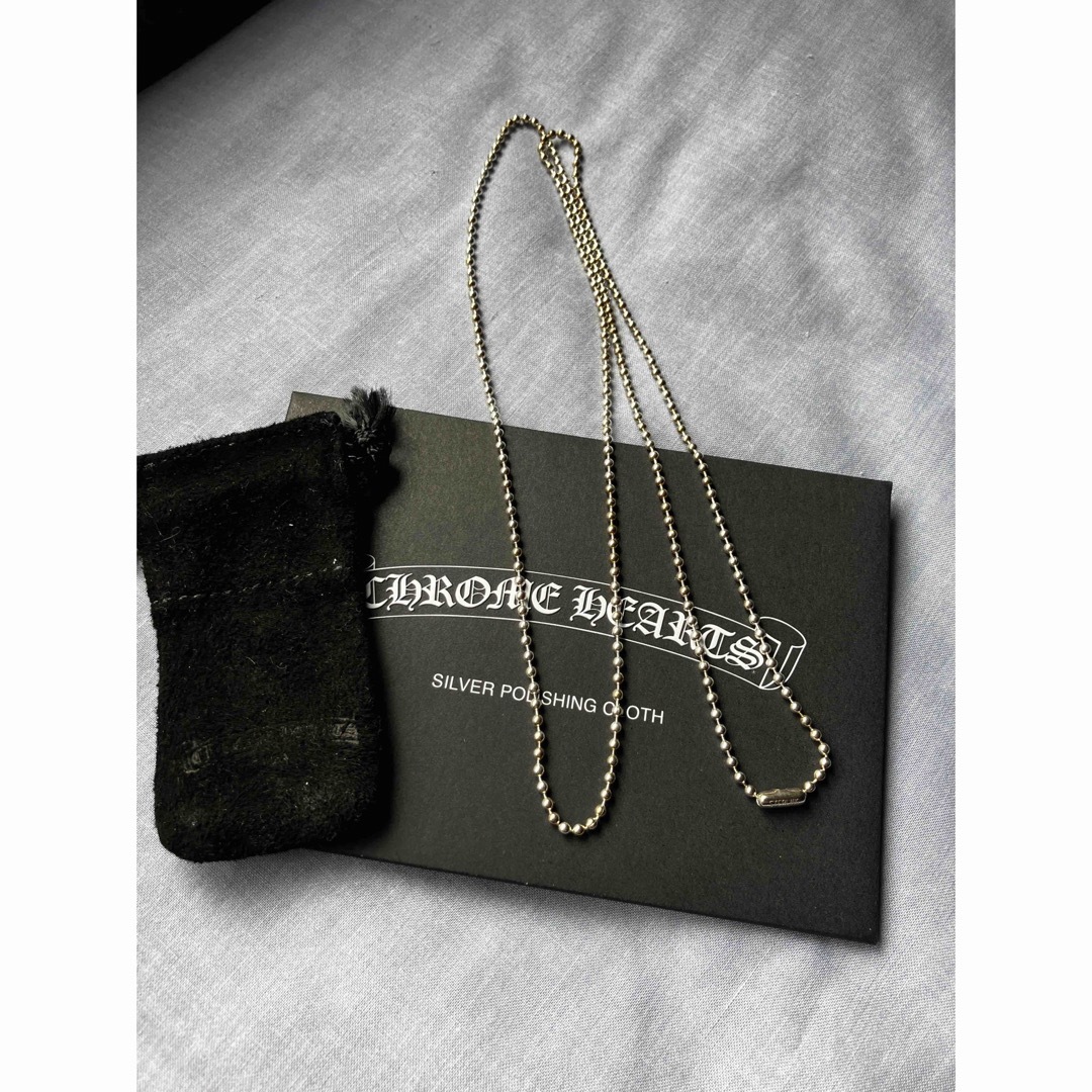 Chrome Hearts(クロムハーツ)のクロムハーツ　ボールチェーン メンズのアクセサリー(ネックレス)の商品写真