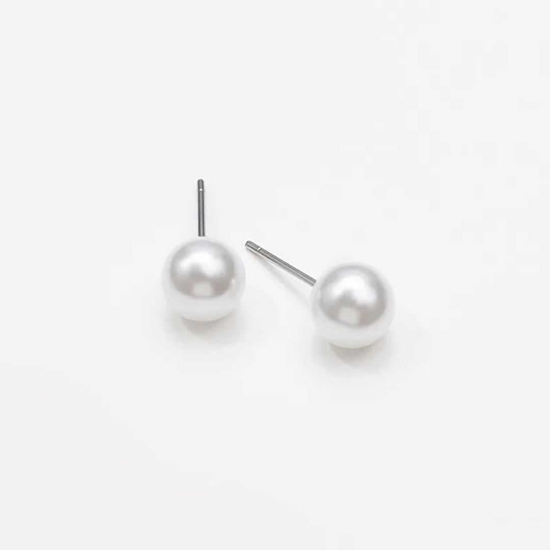 DEUXIEME CLASSE(ドゥーズィエムクラス)の【新品】pearl pierce / 10mm レディースのアクセサリー(ピアス)の商品写真