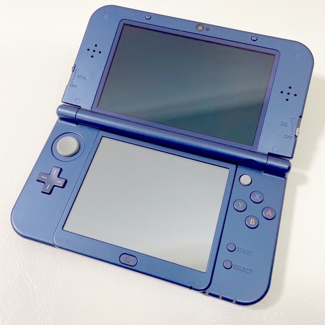 Newニンテンドー3DS LL メタリックブルー 本体 Nintendo 青 紺