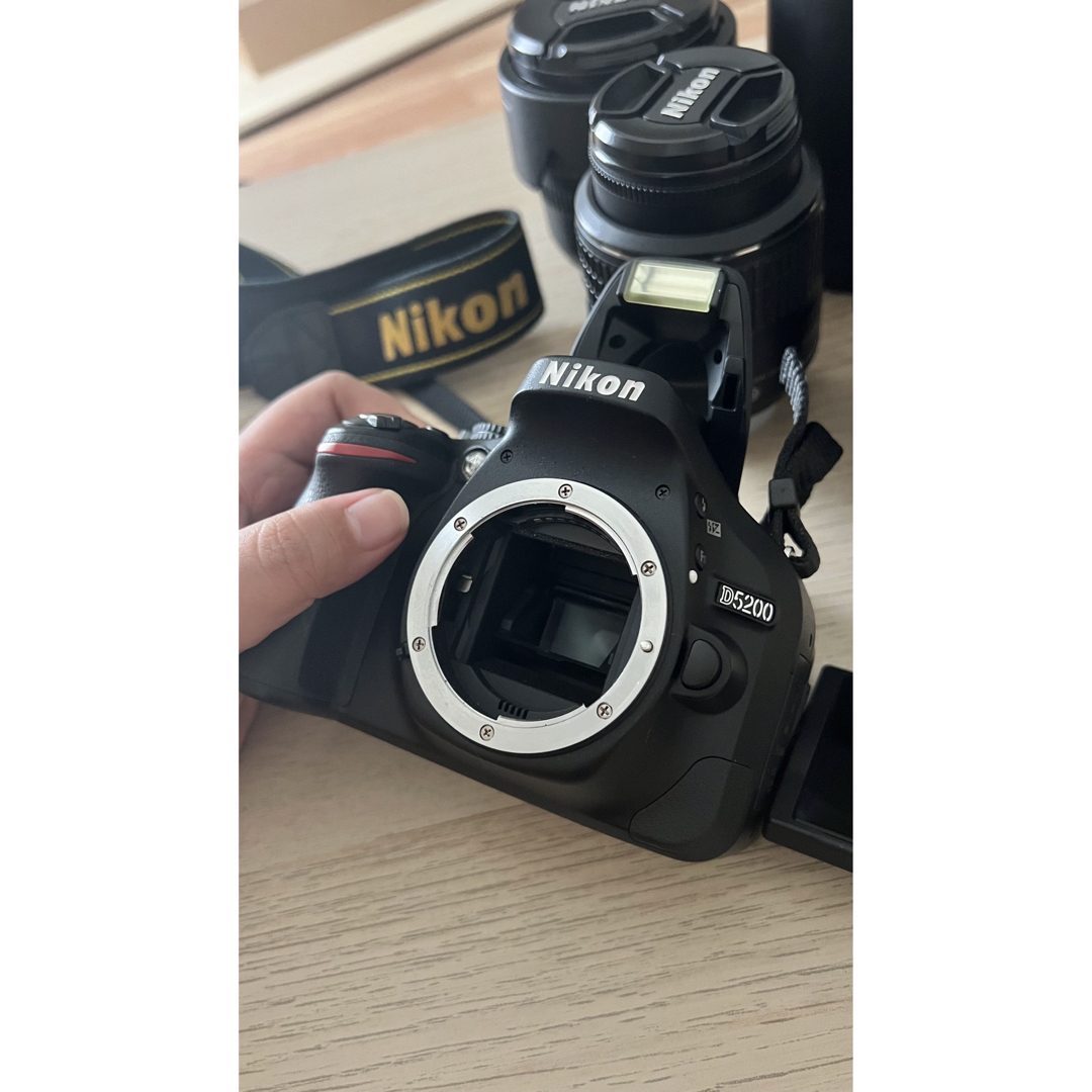 早い者勝ち‼️Nikon D5200 一眼レフ　レンズ4個セット