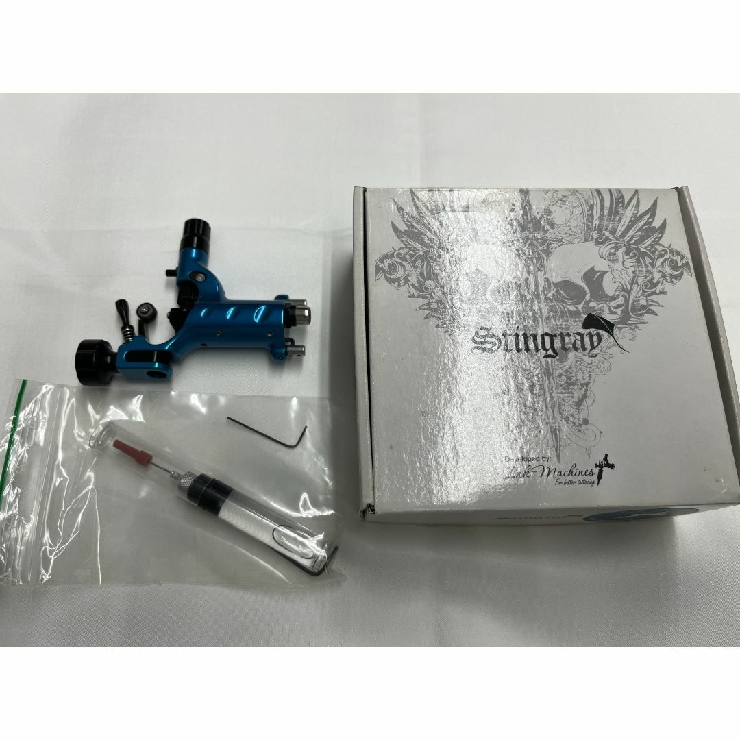 tattoo machine STINGRAY X2 タトゥーマシン シアン-