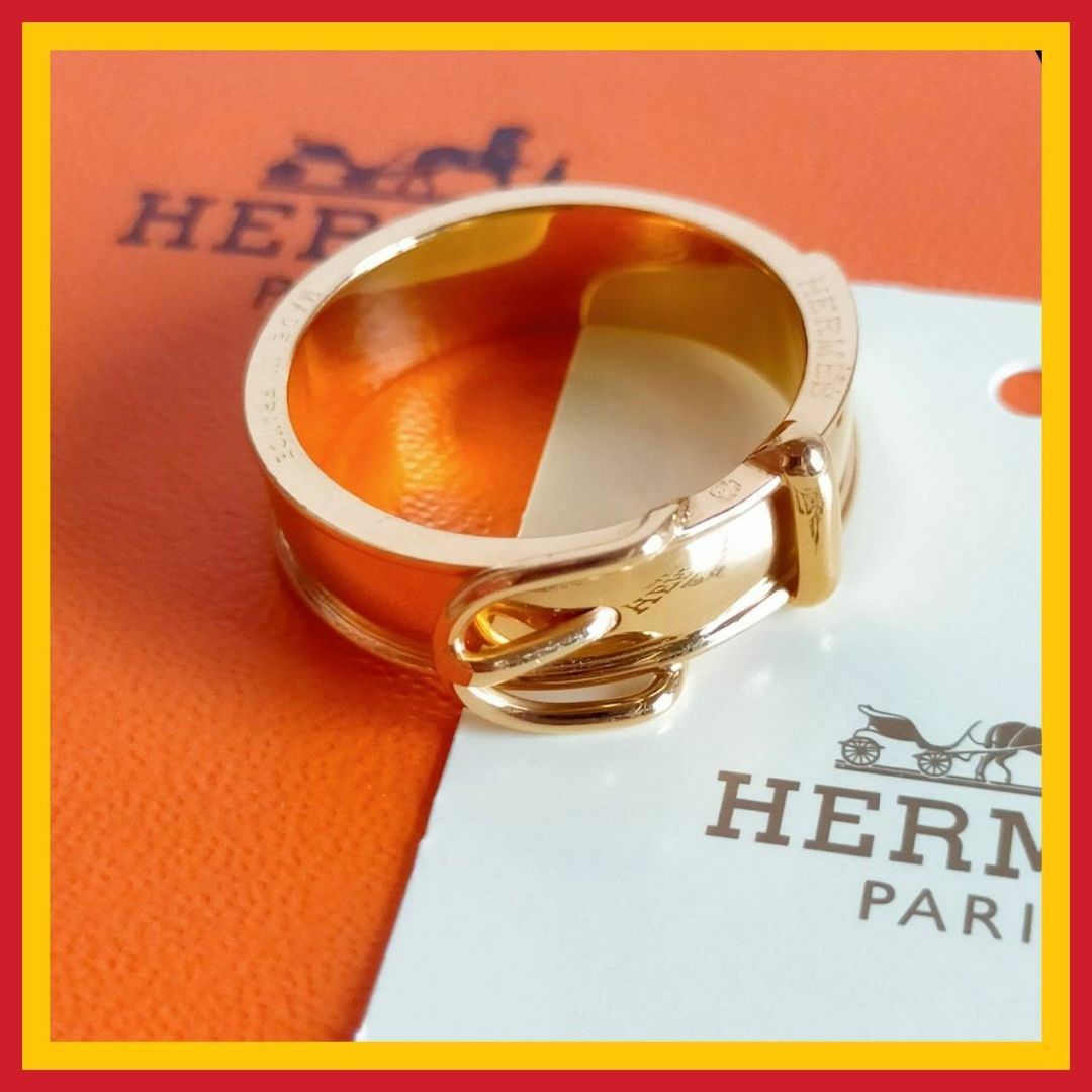 格安購入可能商品 【HERMES】エルメス ベルトモチーフ スカーフ リング