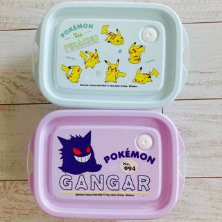 ポケモン(ポケモン)のポケモン フードコンテナ2個セット(弁当用品)