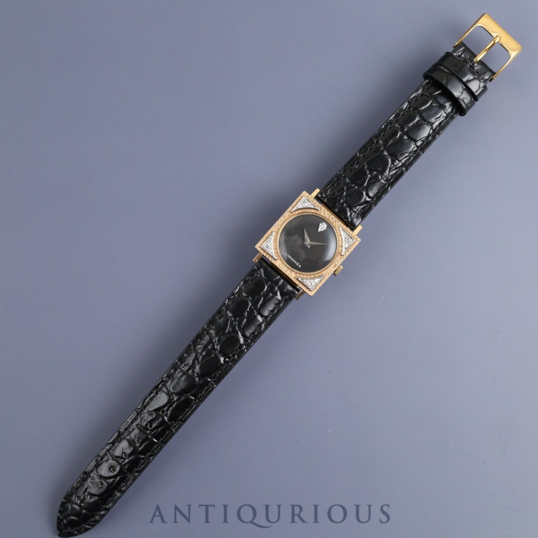 LONGINES - ロンジン タキシードウォッチ 手巻き Cal.528 14KT 革 ブラック文字盤 25.5×25.5mm 1950年代 オーバーホール済みの通販 by 銀座【ANTIQURIOUS】ラクマ店|ロンジンならラクマ LONGINES - ロンジン タキシードウォッチ 手巻き Cal.528 14KT 革 ブラック文字盤 25.5×25.5mm 1950年代 オーバーホール済みの通販 by 銀座【ANTIQURIOUS】ラクマ店|ロンジンならラクマ