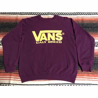 ヴァンズ(VANS)のVANS スウェット 80' 90' 古着 ヴィンテージ スタカリ(スウェット)