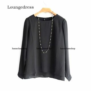 ラウンジドレス(Loungedress)の【新品】ラウンジドレス★裾ニュアンス美人ブラウスLoungedress(シャツ/ブラウス(長袖/七分))