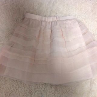 マーキュリーデュオ(MERCURYDUO)の美品♡オーガンジータックSK(ミニスカート)