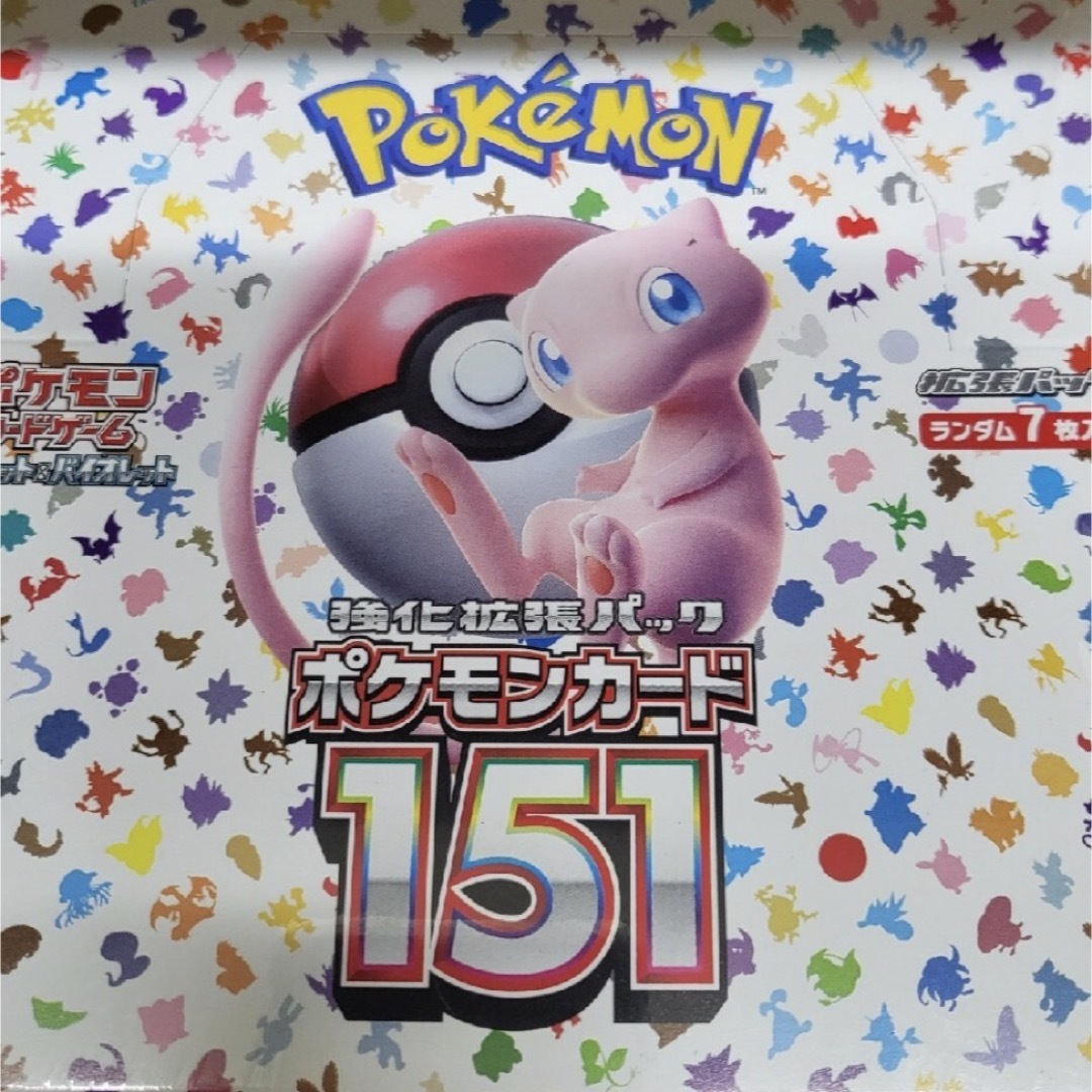 ポケモンカード 151 BOX 未開封シュリンク付き ポケカ - Box/デッキ/パック