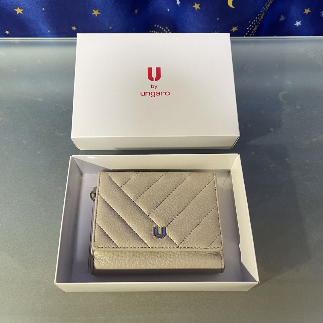 美品未使用品 U by Ungaro ユーバイ ウンガロ がま口 ２つ折り財布 - 財布