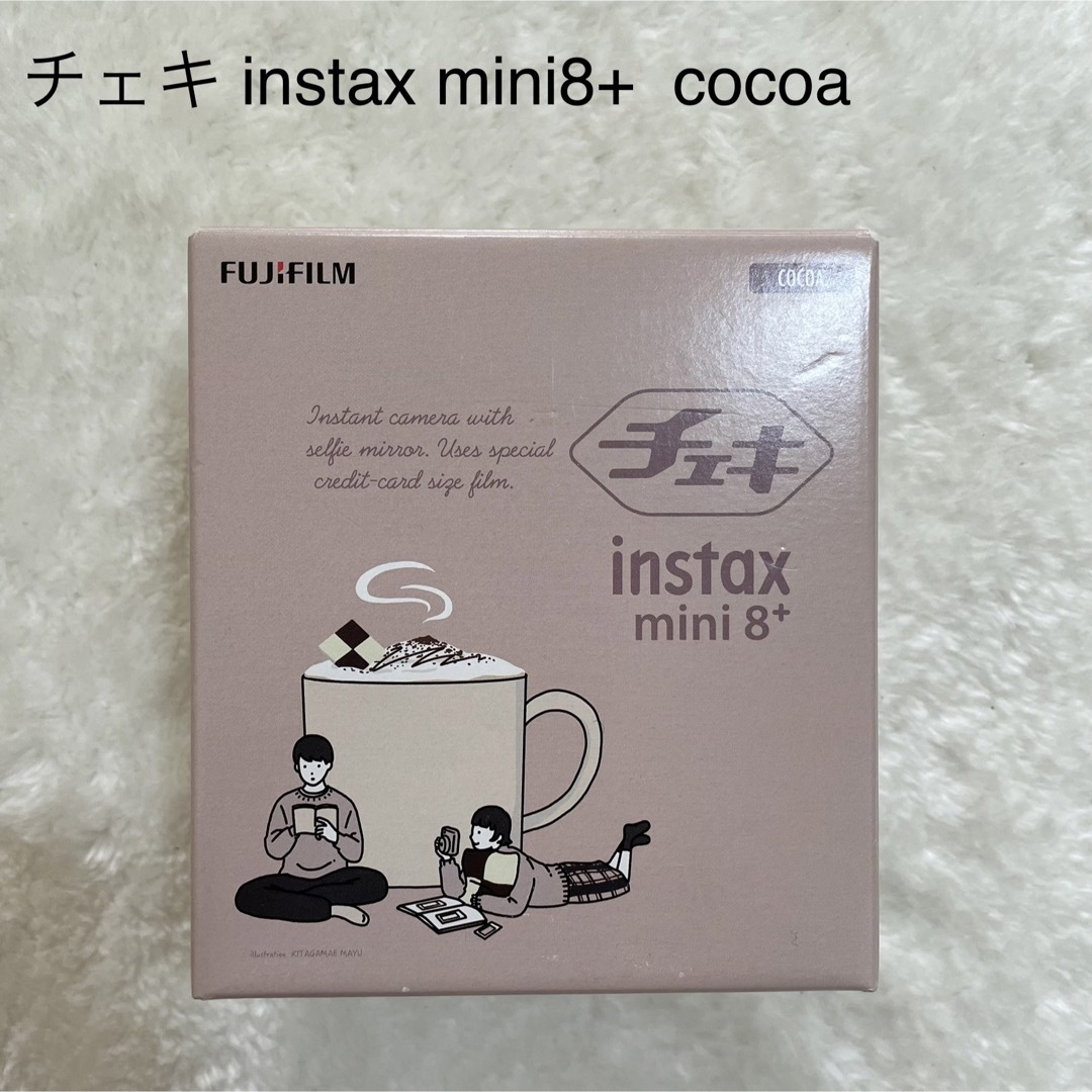 チェキinstax mini8+ cocoa