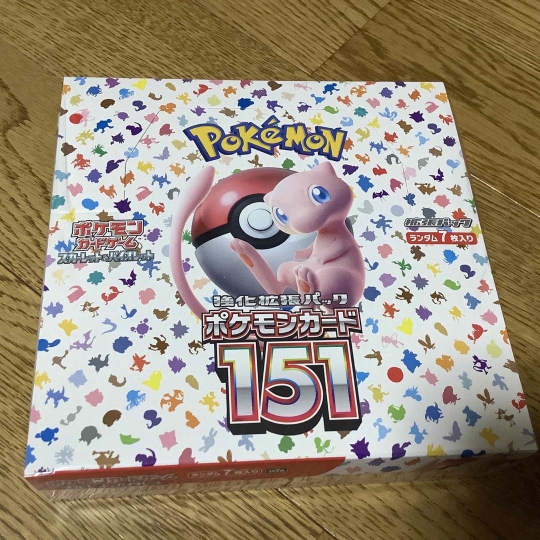 高質で安価 ポケモンカード 151 box シュリンク付き 未開封 Box/デッキ