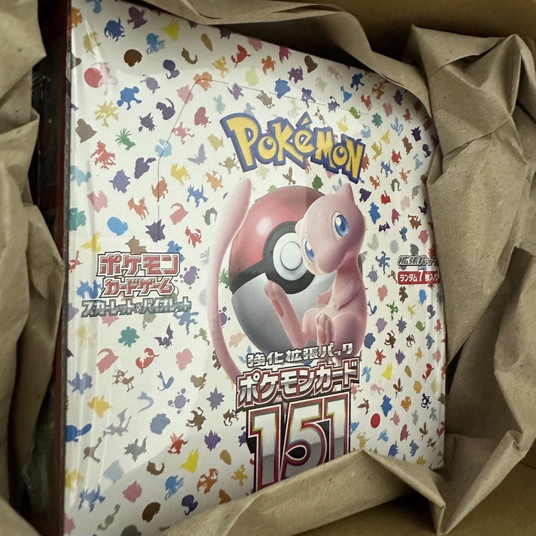 ポケモンカード 151BOX シュリンク付き 未開封