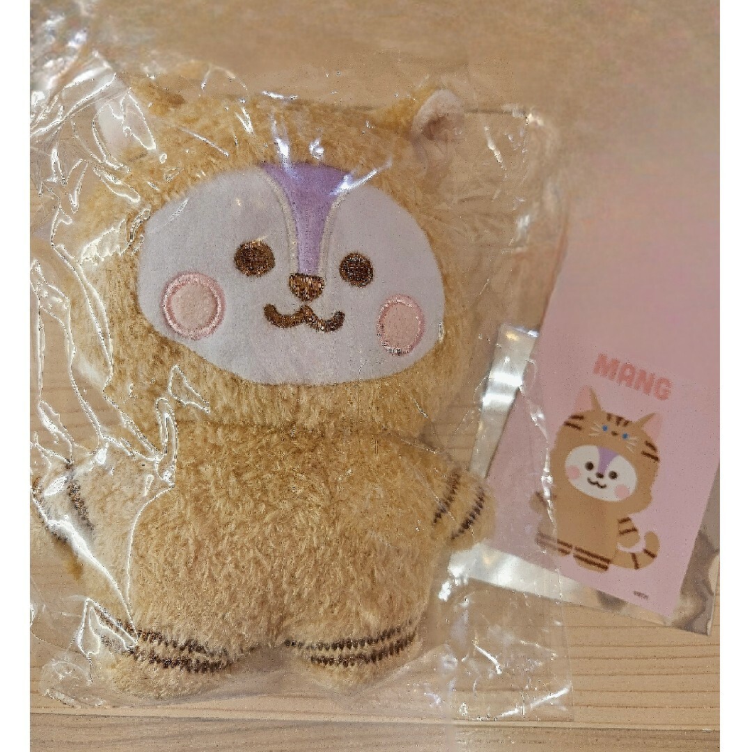 BT21　リトルフレンズ　ぬいぐるみS キャットシリーズ　MANG