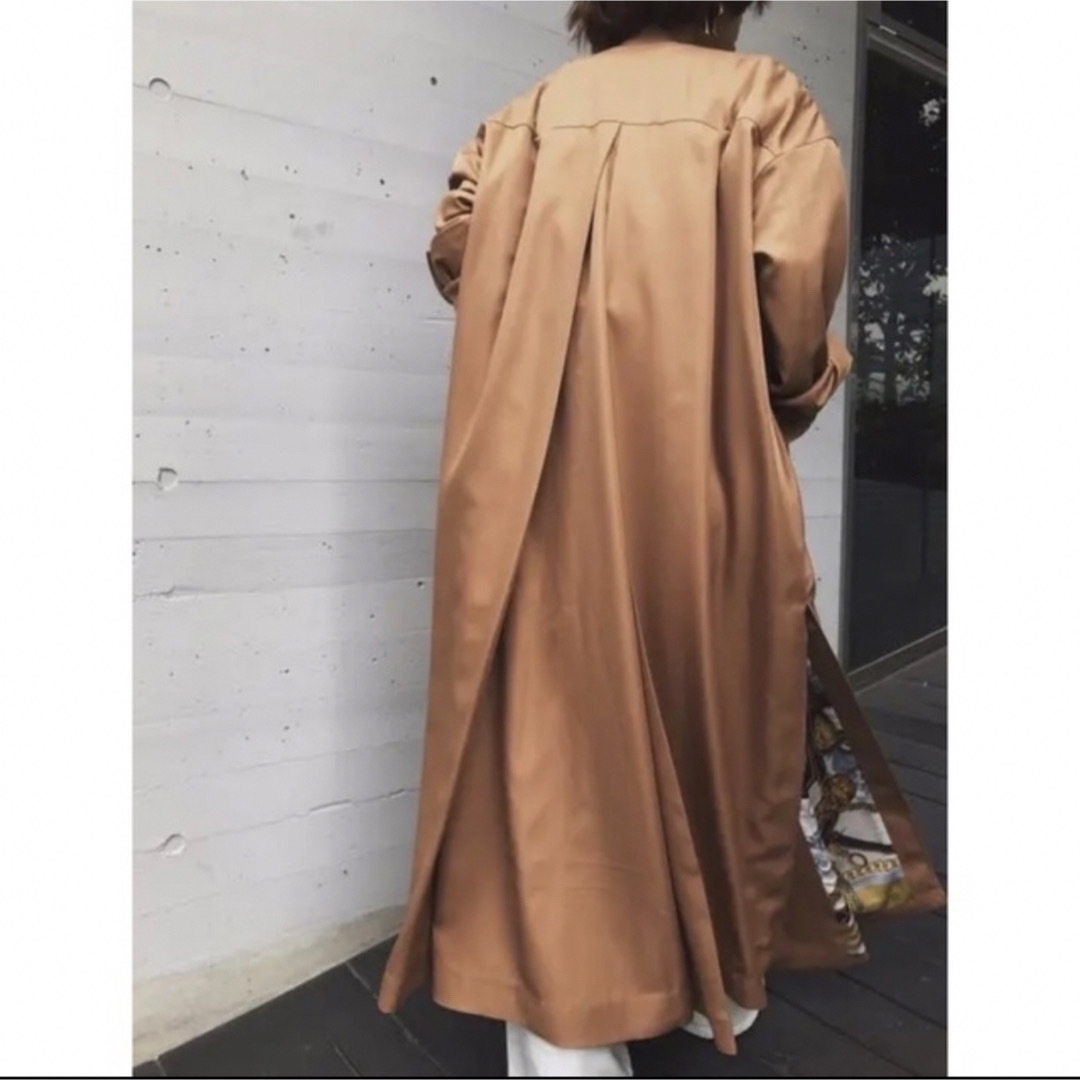 Ameri VINTAGE(アメリヴィンテージ)のAmeriVintage loose gown coat camel Free レディースのジャケット/アウター(ガウンコート)の商品写真