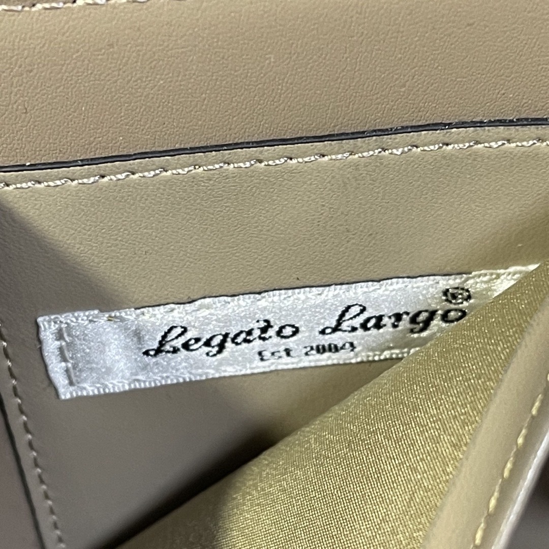 Legato Largo(レガートラルゴ)のLegato Largo レガートラルゴ 軽量ボンディング 二ツ折り財布 レディースのファッション小物(財布)の商品写真
