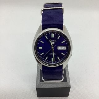 美品　SEIKO  セイコー5  裏スケルトン　自動巻　7S26-0480(腕時計(アナログ))