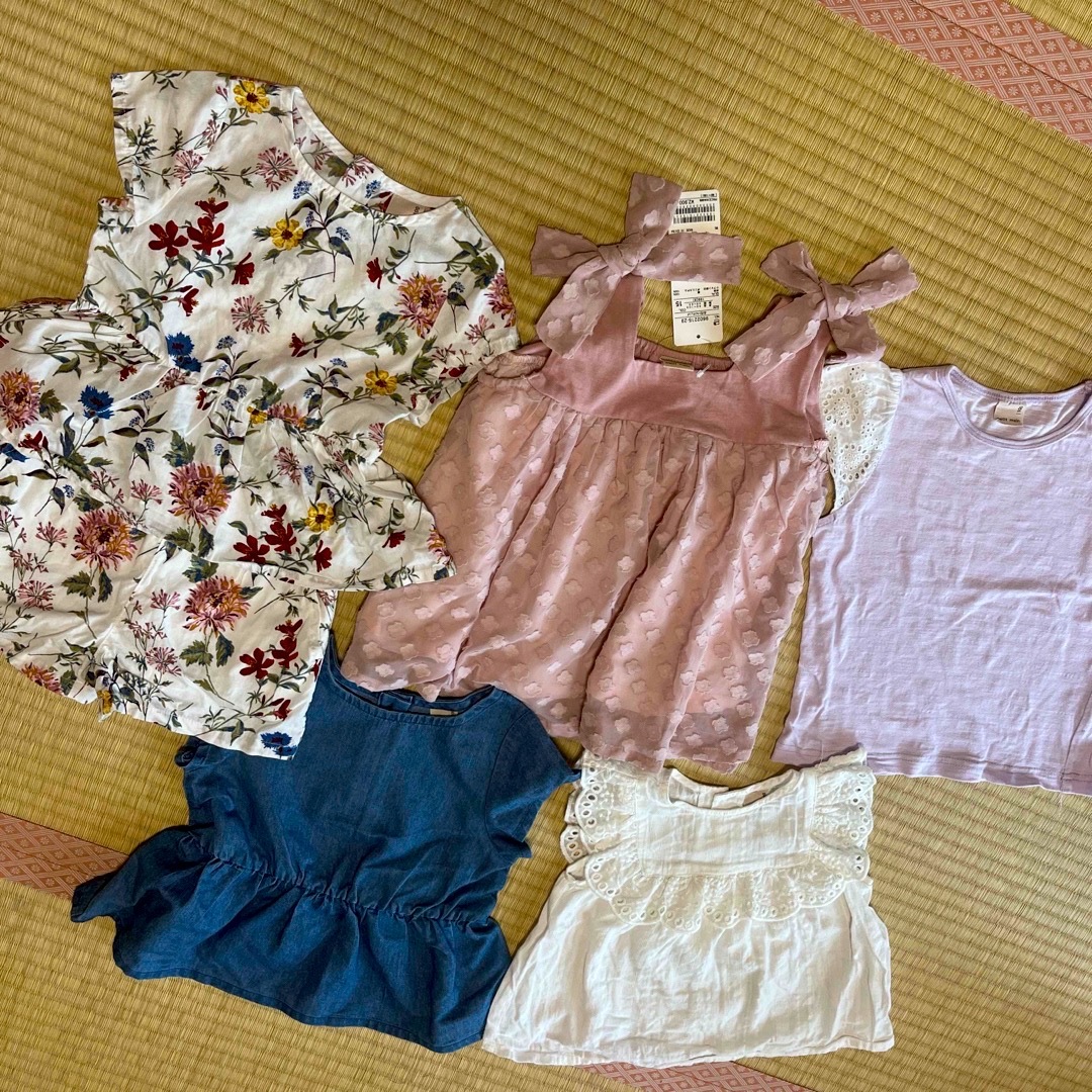 petit main(プティマイン)のプティマイン　女の子　100 キッズ/ベビー/マタニティのキッズ服女の子用(90cm~)(Tシャツ/カットソー)の商品写真