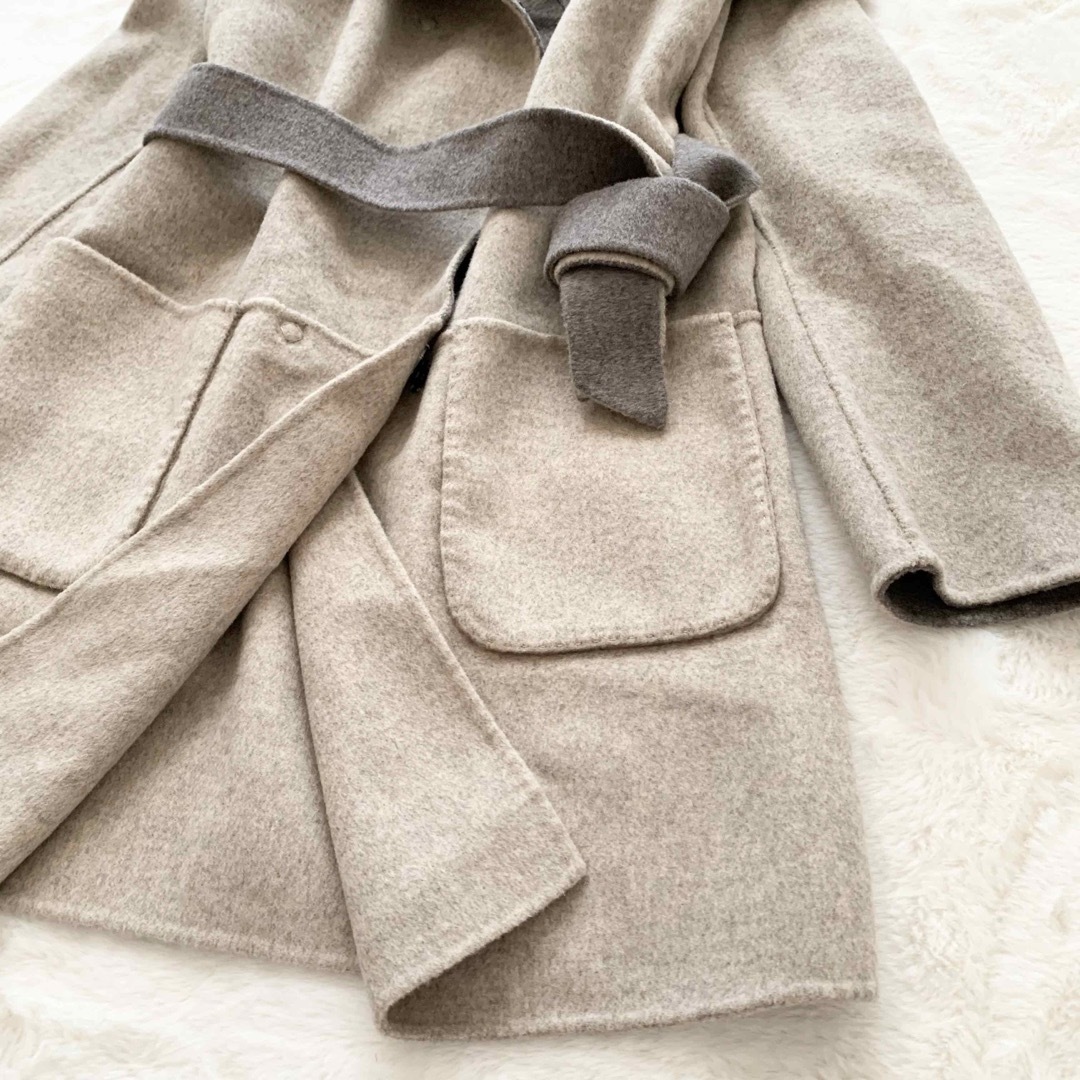 Max Mara WEEKEND クチートアマーノ リバーシブルコート 36