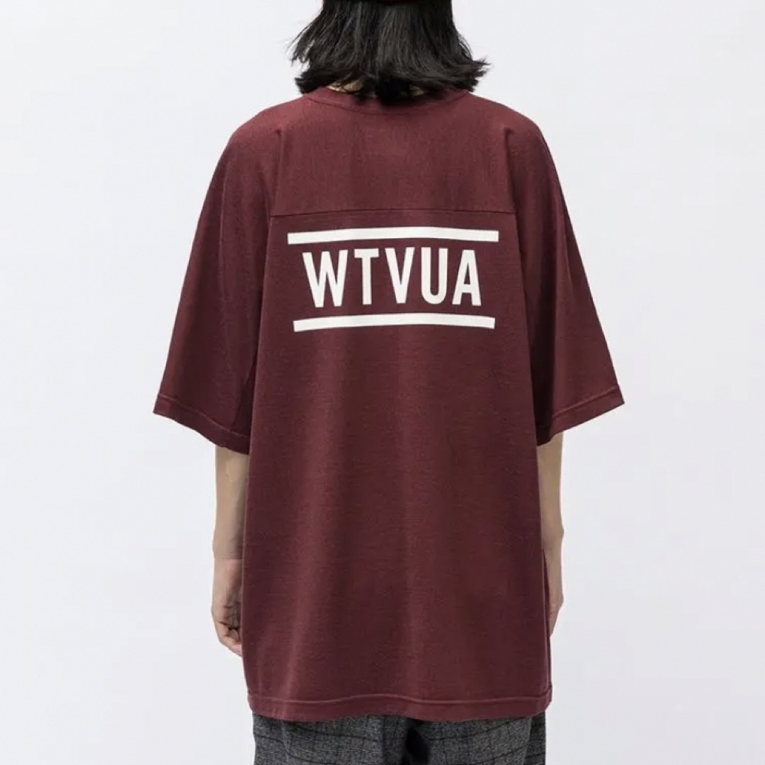 wtaps QB / SS / RACO. BRACKETS BURGUNDY - Tシャツ/カットソー(半袖