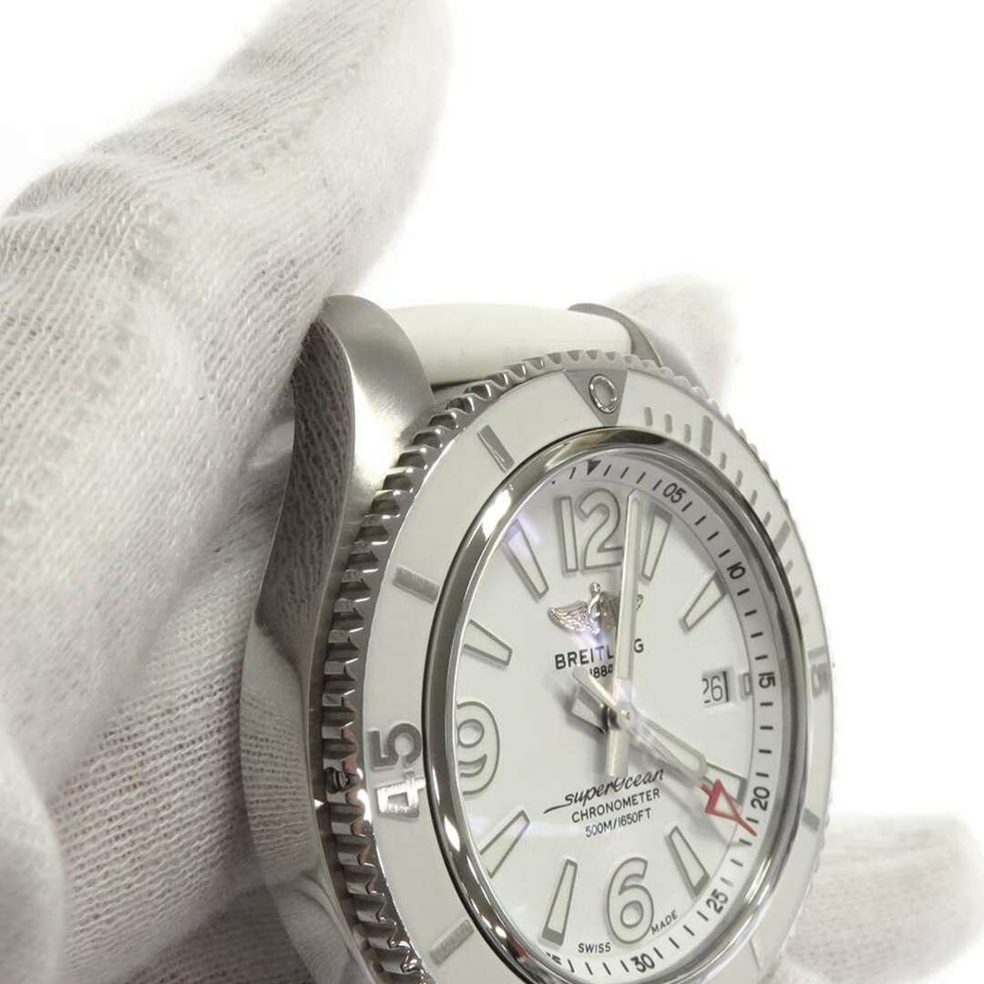 ブライトリング スーパーオーシャン オートマチック 42 ジャパン エディション A17366D21A1S1 BREITLING 腕時計 白文字盤