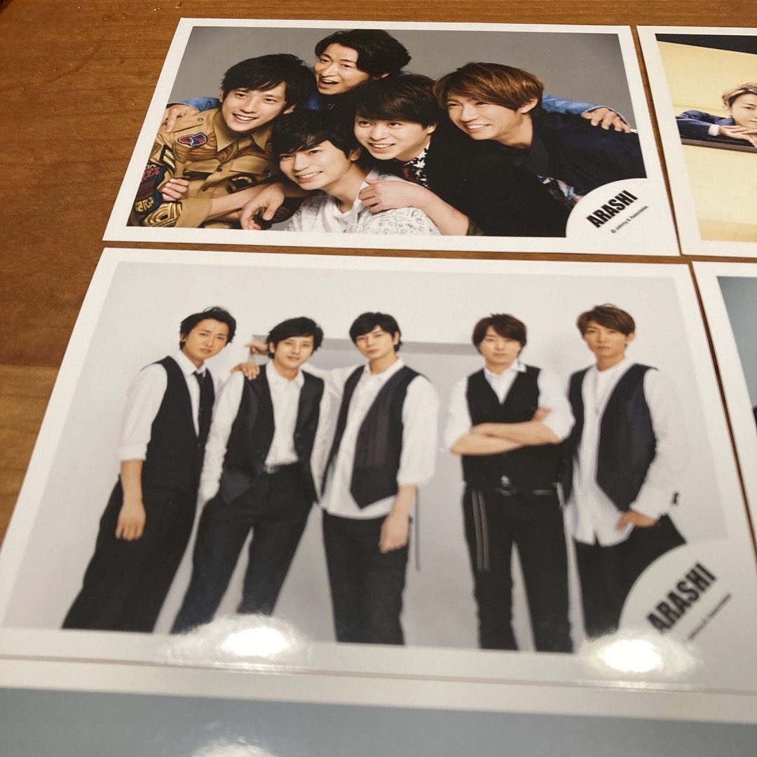 嵐(アラシ)の嵐　公式写真　9枚セット エンタメ/ホビーのタレントグッズ(アイドルグッズ)の商品写真