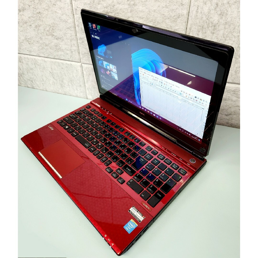 高スペックNEC LaVie/高速i7/新品SSD/Office/ノートパソコン - ノートPC