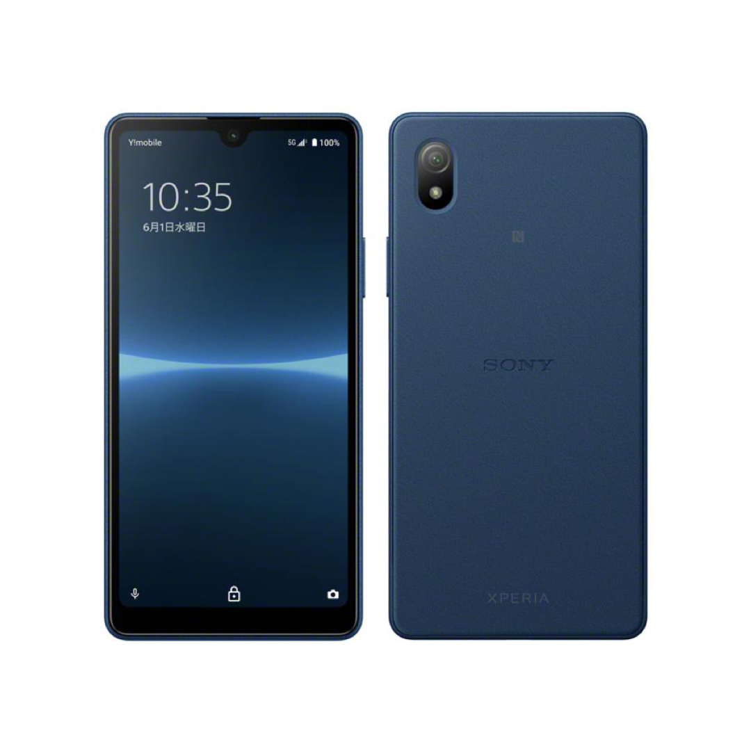 ブルー系画面サイズSONY Xperia Ace III 50202