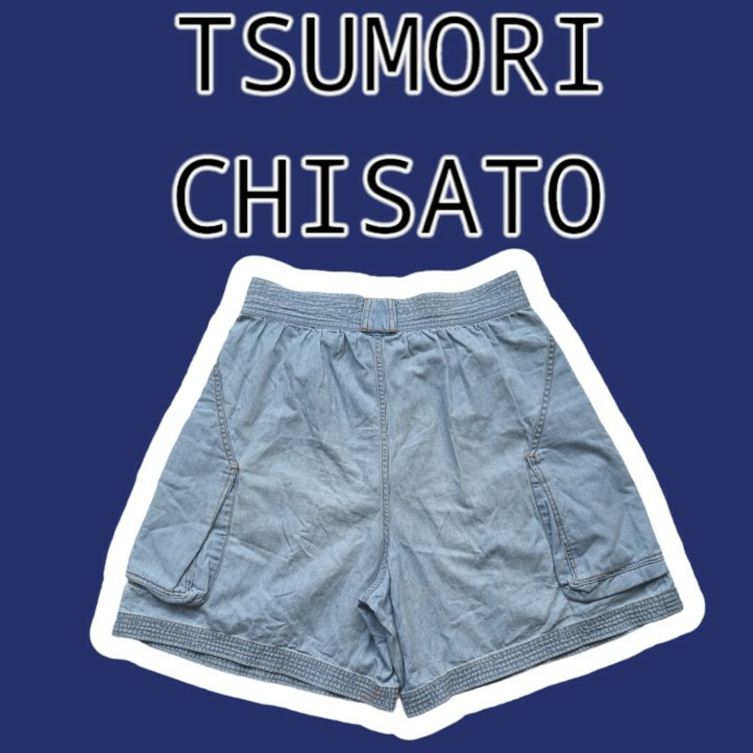 TSUMORI CHISATO(ツモリチサト)のtsumori chisato☆ハーフパンツ☆デニム レディースのパンツ(ハーフパンツ)の商品写真