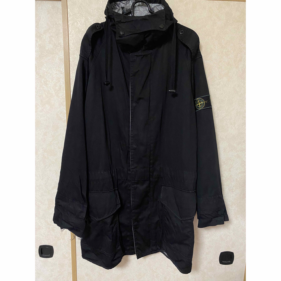 STONE ISLAND モッズコート　ブラック　80s 90s