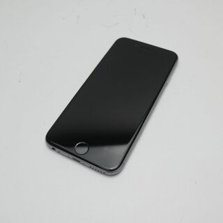 アイフォーン(iPhone)の新品同様 SOFTBANK iPhone6 16GB スペースグレイ  M555(スマートフォン本体)