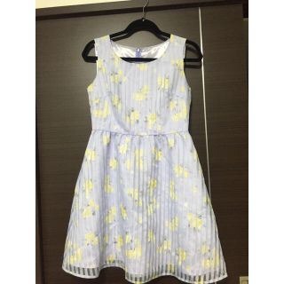 プロポーションボディドレッシング(PROPORTION BODY DRESSING)の値下げ フラワーワンピース(ミニワンピース)