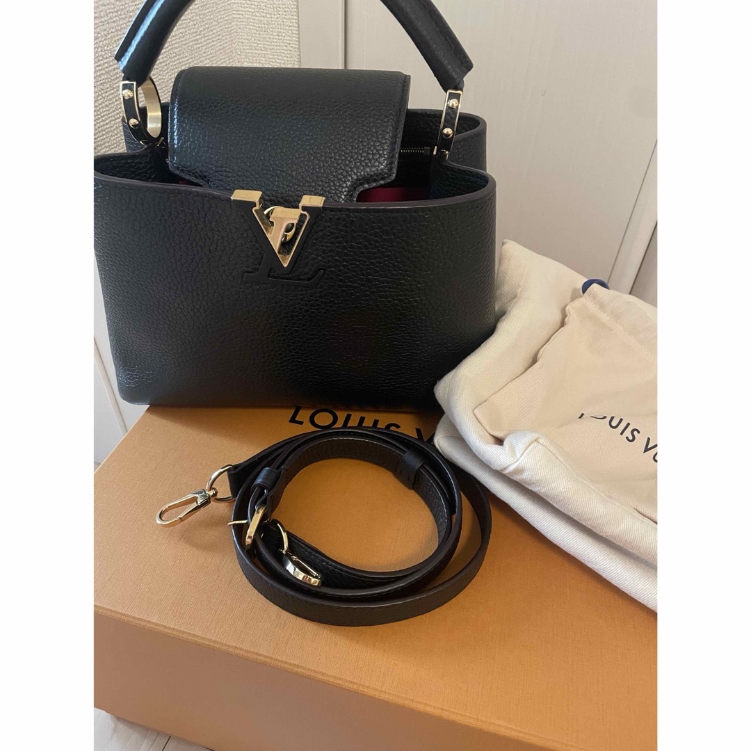 LOUIS VUITTON(ルイヴィトン)の美品！！ルイヴィトンカプシーヌMM レディースのバッグ(ハンドバッグ)の商品写真