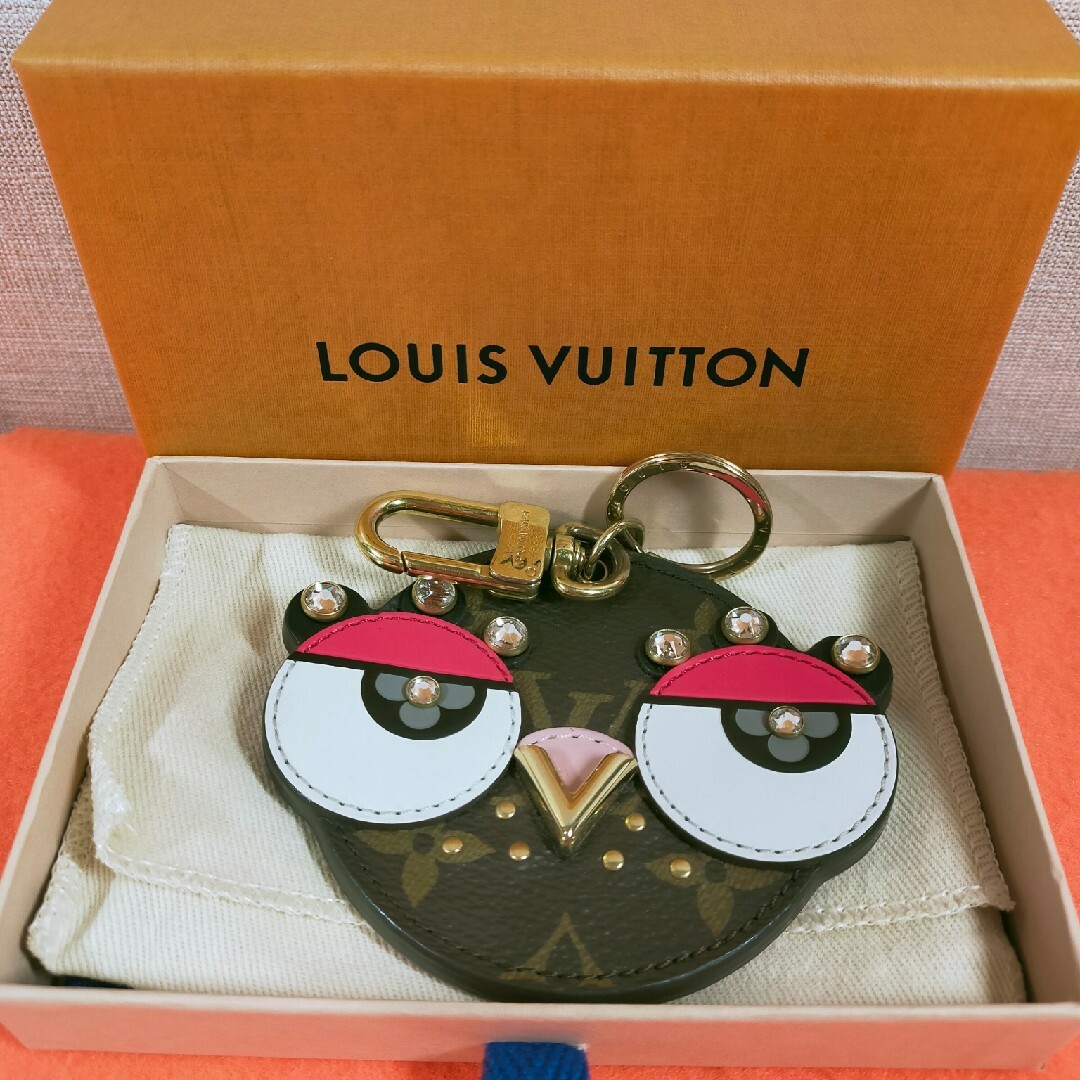 ルイ ヴィトン LOUIS VUITTON キーホルダー モノグラム レザー本革