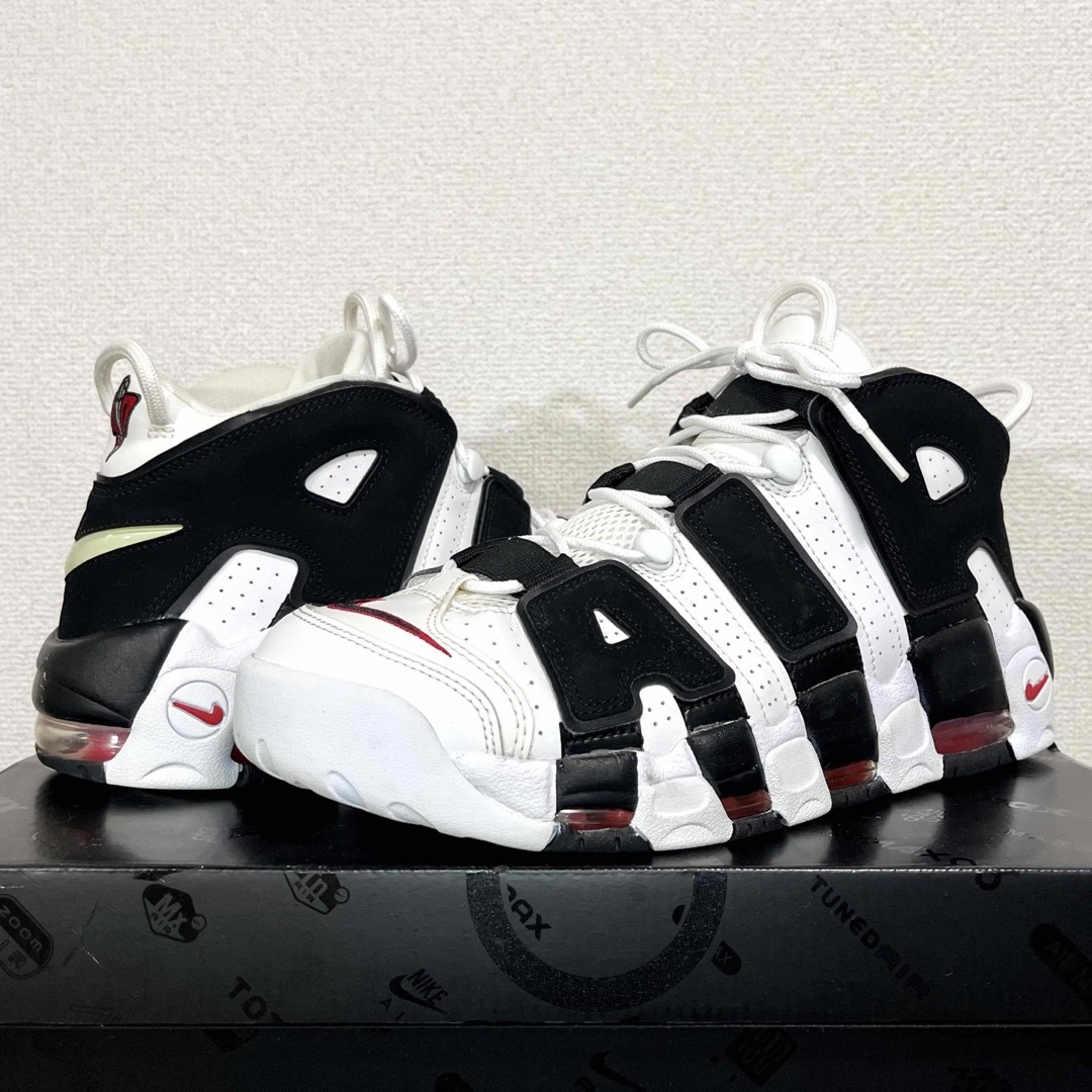 美品希少 NIKE AIR MORE UPTEMPO モアテン ゼブラ 28.5-