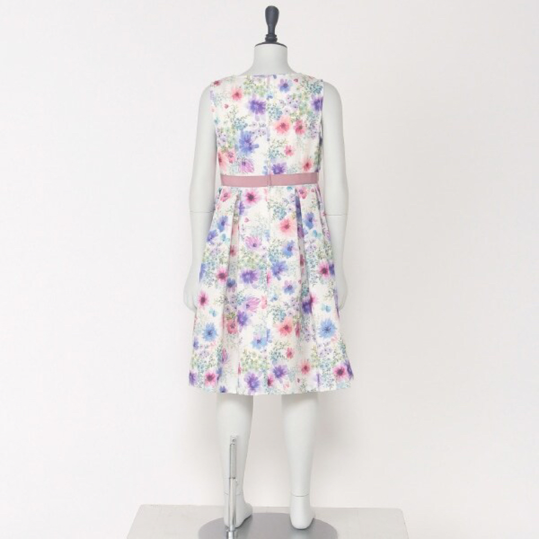 アナスイミニ☆ 草花総柄ワンピース☆フォーマル☆LLサイズ 150cm