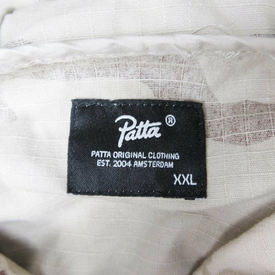 極美品 23SS パタ PATTA デザートカモ ジャケット パーカー XXL 6