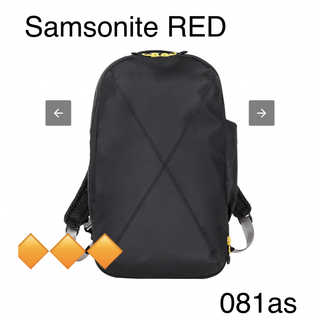 Samsonite RED エクスサック スタイル バックパック ブラック/グレ