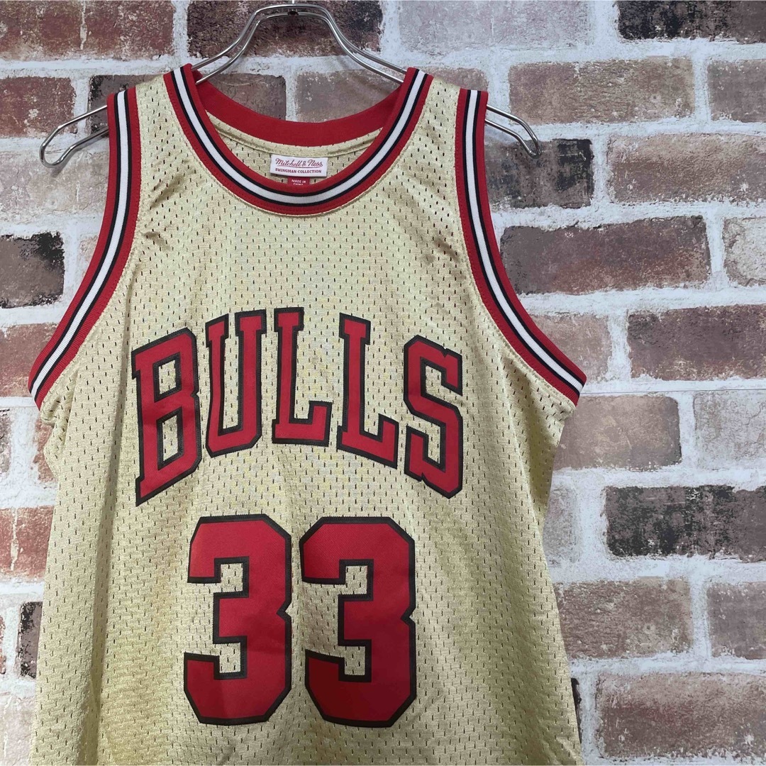 MITCHELL & NESS(ミッチェルアンドネス)の超レア❗️NBA シカゴ　ブルズ　ユニフォーム　ピッペン❗️ メンズのトップス(タンクトップ)の商品写真