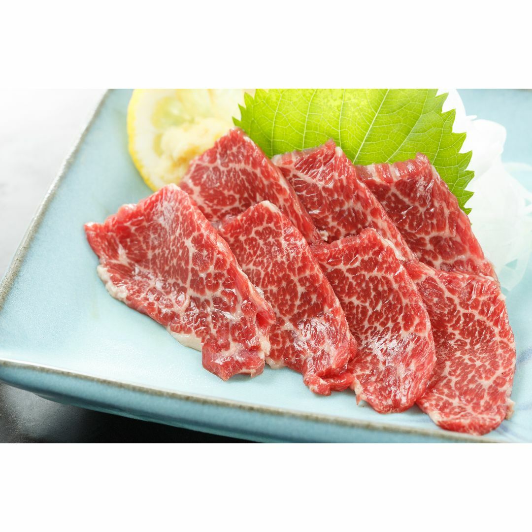 2896様専用ページ　【自家牧場熊本産馬刺し】 食品/飲料/酒の食品(肉)の商品写真