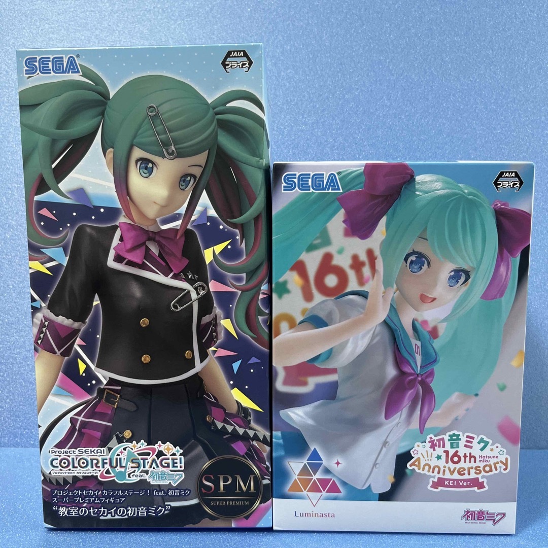 初音ミク フィギュア 2種セット 新品未開封 匿名配送 | フリマアプリ ラクマ