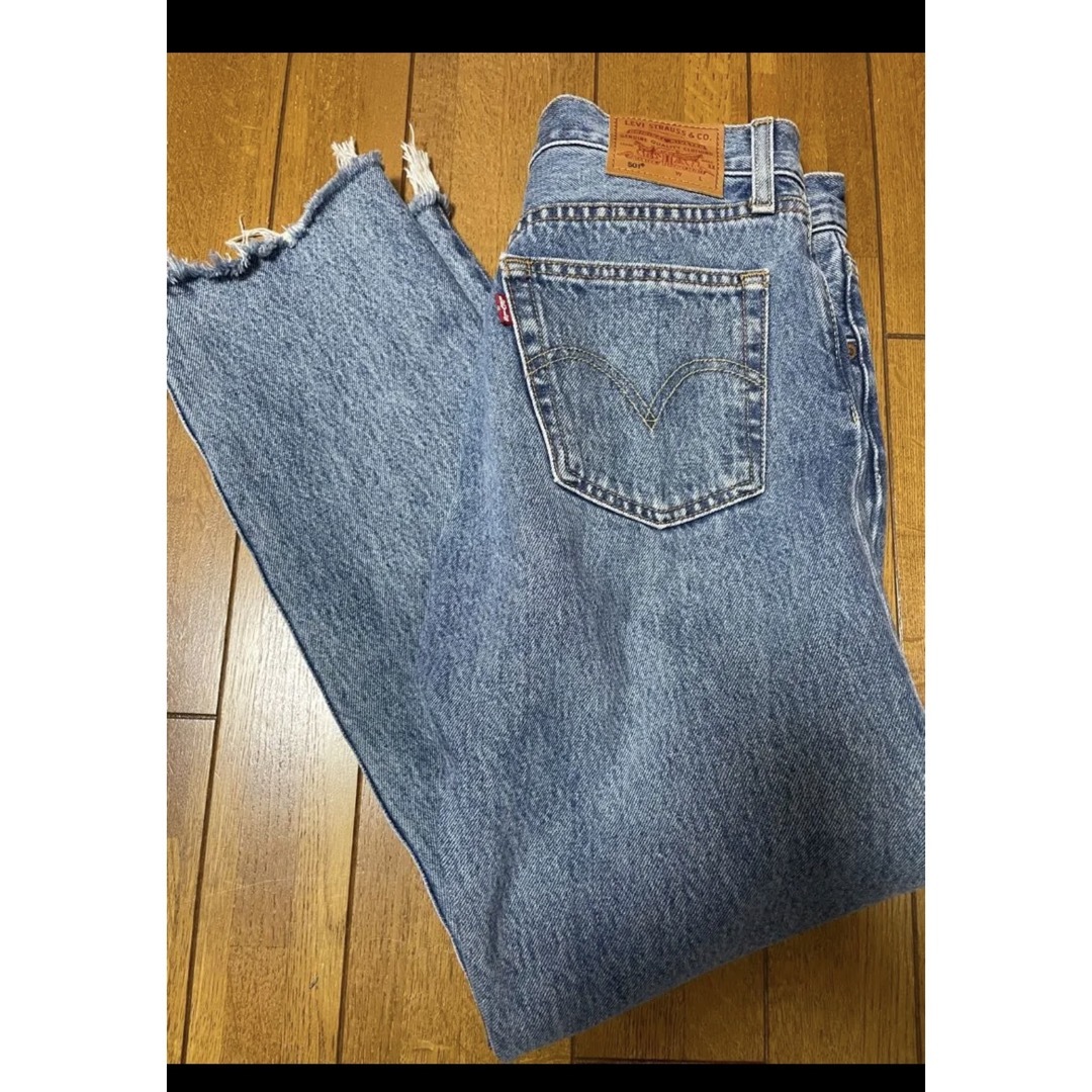 レディースUngrid Levi´s別注501CROP DENIMパンツ