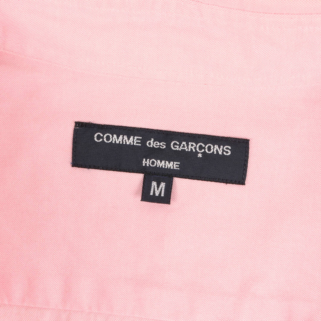 COMME des GARCONS コムデギャルソン シャツ サイズ:M コットン ボタン シャツ 00s 長袖 HOMME AD2008 ピンク 日本製 ブランド トップス カジュアルシャツ 【メンズ】 2